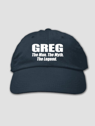 Man Myth Legend : Embroidered Baseball Hats