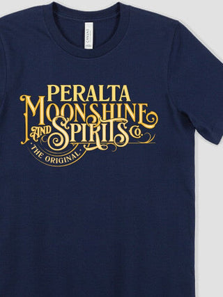 Moonshine and Spirits : Premium Printed T-Shirts