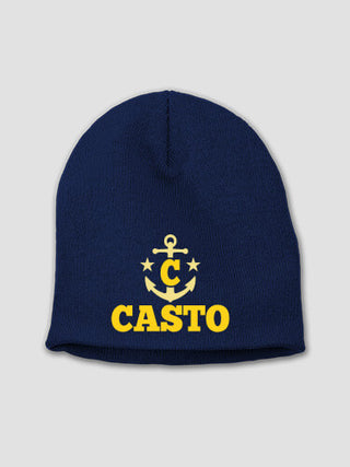 Nautical Monogram : Embroidered Beanies