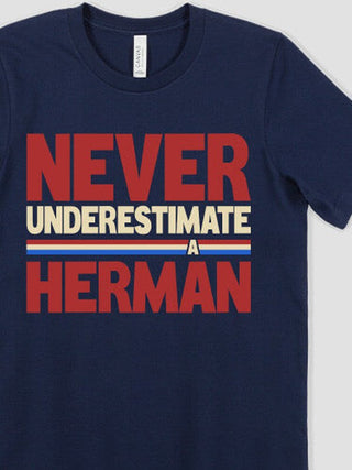 Never Underestimate : Premium Printed T-Shirts