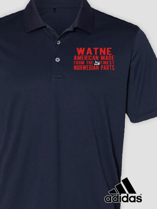 Norwegian Parts : Embroidered Adidas&reg; Polo Shirts