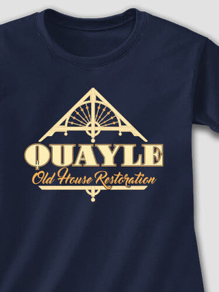 Old House Restoration : Adult Ladies Fitted T-Shirt