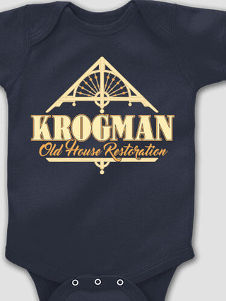 Old House Restoration : Printed Baby Bodysuits