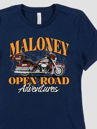 Open Road : Premium Ladies T-Shirts