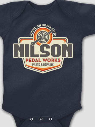 Pedal Works : Printed Baby Bodysuits