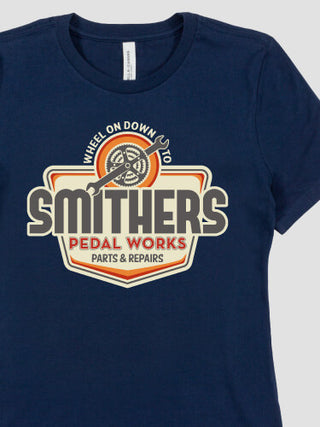 Pedal Works : Premium Ladies T-Shirts