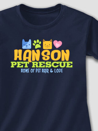 Pet Rescue : Adult Ladies Fitted T-Shirt