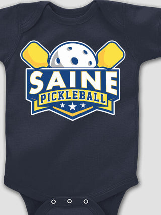 Pickleball : Printed Baby Bodysuits