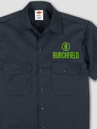 Pine Tree : Embroidered Work Shirts