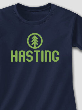Pine Tree : Adult Ladies Fitted T-Shirt
