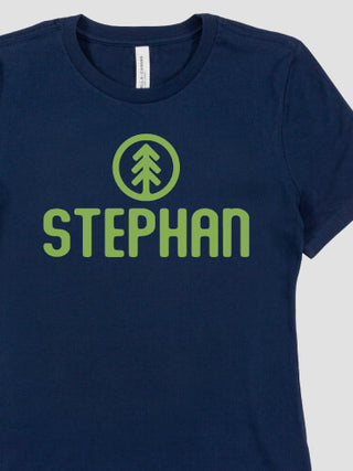 Pine Tree : Premium Ladies T-Shirts