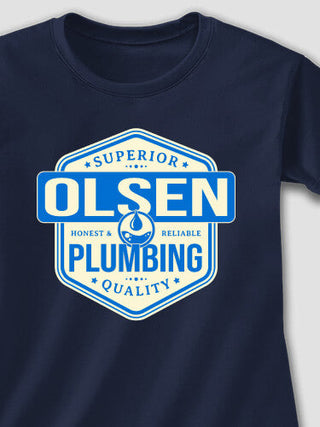 Plumbing : Adult Ladies Fitted T-Shirt