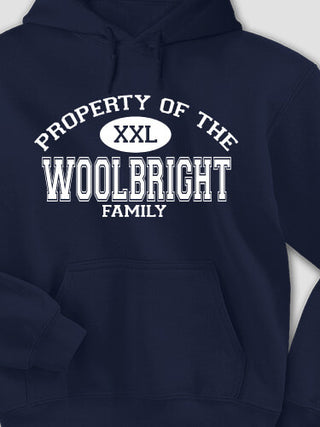 Property of Family : Printed Hoodies