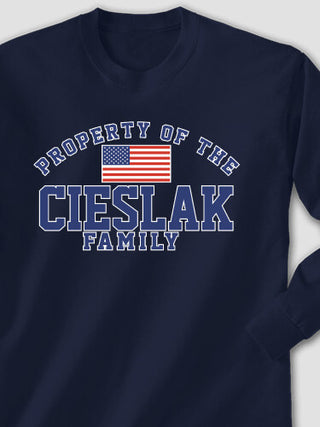 Property of Flag : Printed Long Sleeves