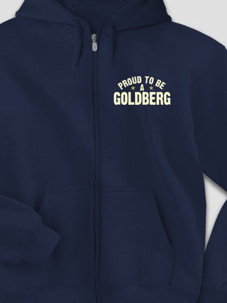 Proud To Be : Embroidered Zip Hoodies