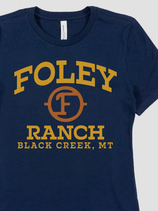 Ranch Monogram : Premium Ladies T-Shirts