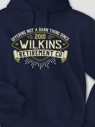 Retirement Company : Printed Hoodies