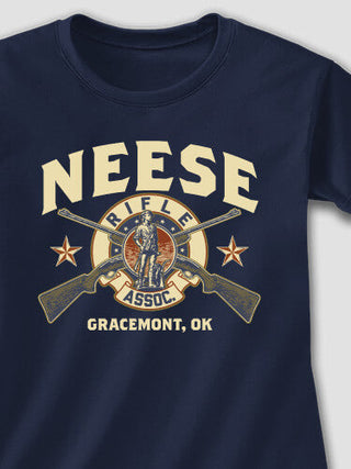 Rifle Association : Adult Ladies Fitted T-Shirt