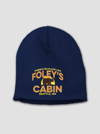 Rustic Cabin : Embroidered Beanies