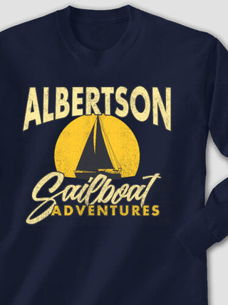 Sailboat Adventures : Printed Long Sleeves