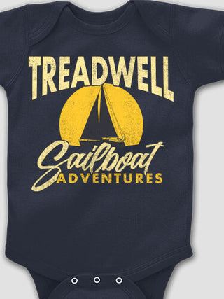 Sailboat Adventures : Printed Baby Bodysuits