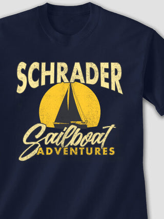Sailboat Adventures : Printed T-Shirts
