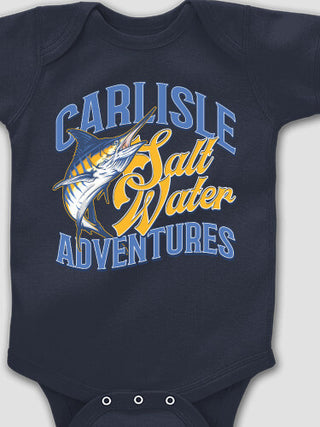 Salt Water Adventures : Printed Baby Bodysuits