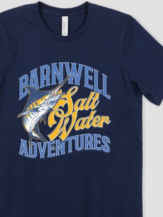 Salt Water Adventures : Premium Printed T-Shirts
