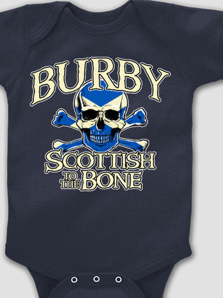 Scottish to the Bone : Printed Baby Bodysuits