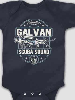 Scuba : Printed Baby Bodysuits