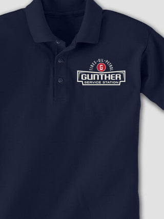 Service Station : Embroidered Polo Shirts
