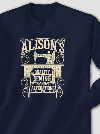 Sewing And Alterations : Printed Long Sleeves