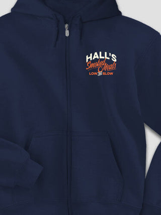 Smoked Meats : Embroidered Zip Hoodies