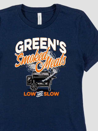 Smoked Meats : Premium Ladies T-Shirts