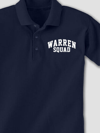 Squad : Embroidered Polo Shirts