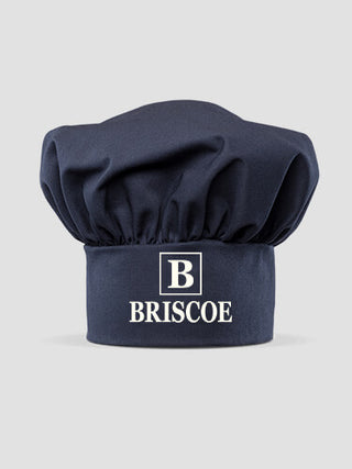 Square Monogram : Embroidered Chef Hat