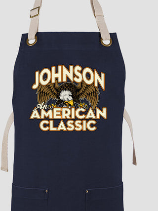 American Classic : Printed Canvas Work Aprons