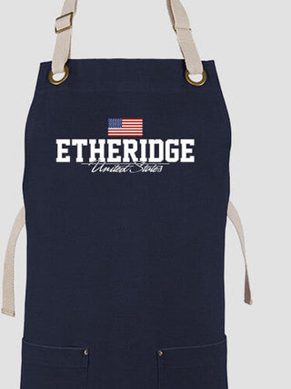 American Flag : Printed Canvas Work Aprons