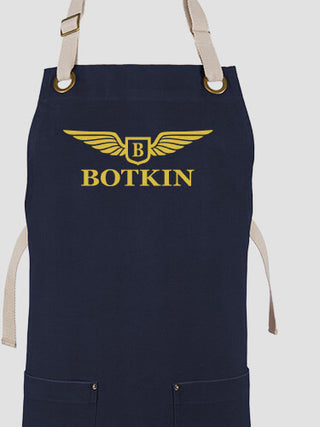 Aviation Monogram : Printed Canvas Work Aprons