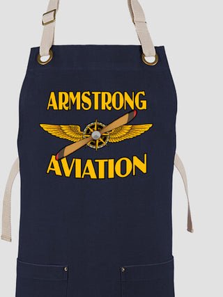 Aviation : Printed Canvas Work Aprons
