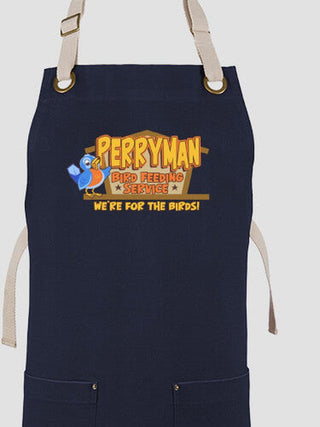 Bird Feeding Service : Printed Canvas Work Aprons