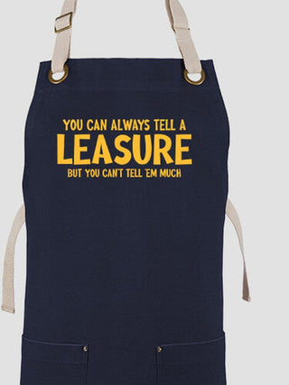 Can't Tell 'Em Much : Printed Canvas Work Aprons