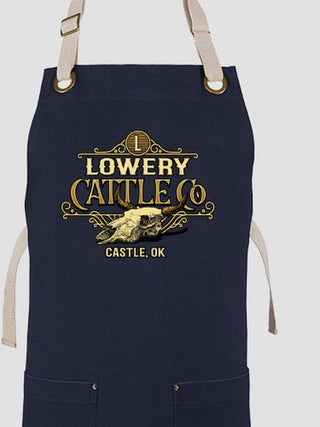 Cattle Company : Printed Canvas Work Aprons