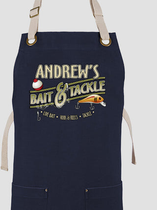 Classic Bait and Tackle : Printed Canvas Work Aprons