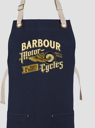 Classic Motorcycles : Printed Canvas Work Aprons