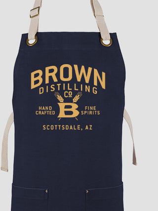 Distilling Company : Printed Canvas Work Aprons