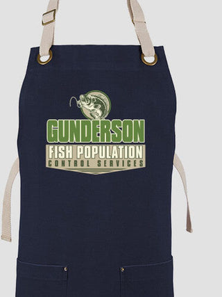 Fish Services : Printed Canvas Work Aprons