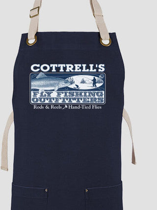 Fly Fishing : Printed Canvas Work Aprons
