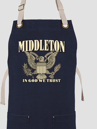 In God We Trust : Printed Canvas Work Aprons