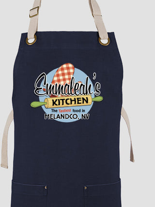 Kitchen : Printed Canvas Work Aprons